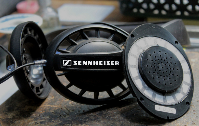 Sennheiser HD 407 fejhallgató javítása